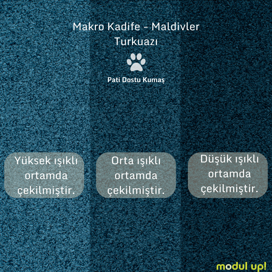 Chillax / Tekli / Fitilli / İtalyan Kol / Makro Kadife / Maldivler Turkuazı / Vico / Naturel