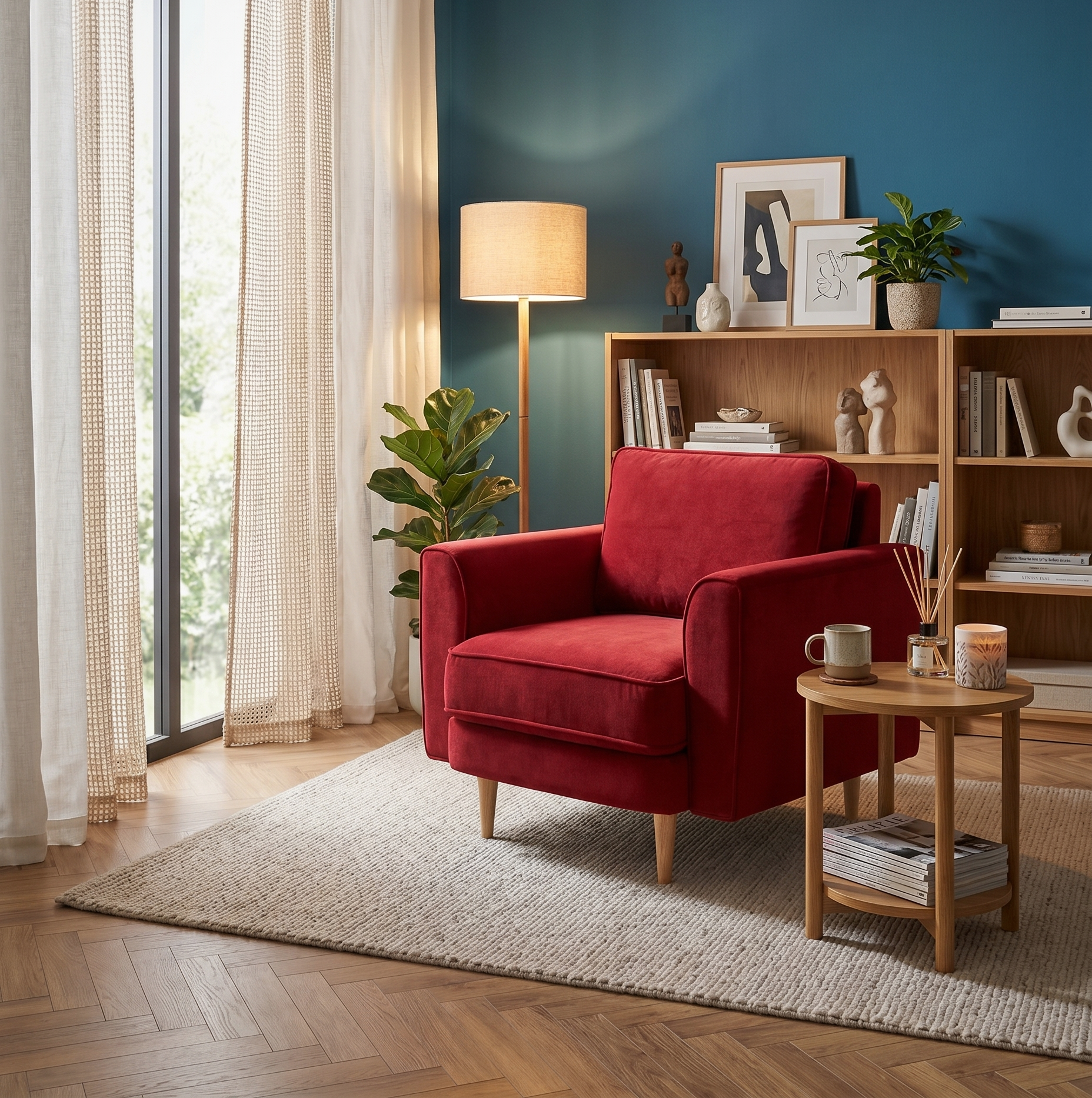 Chillax / Tekli / Fitilli / İskandinav Kol / Makro Kadife / Tarçın Bakırı / Charlotte / Naturel