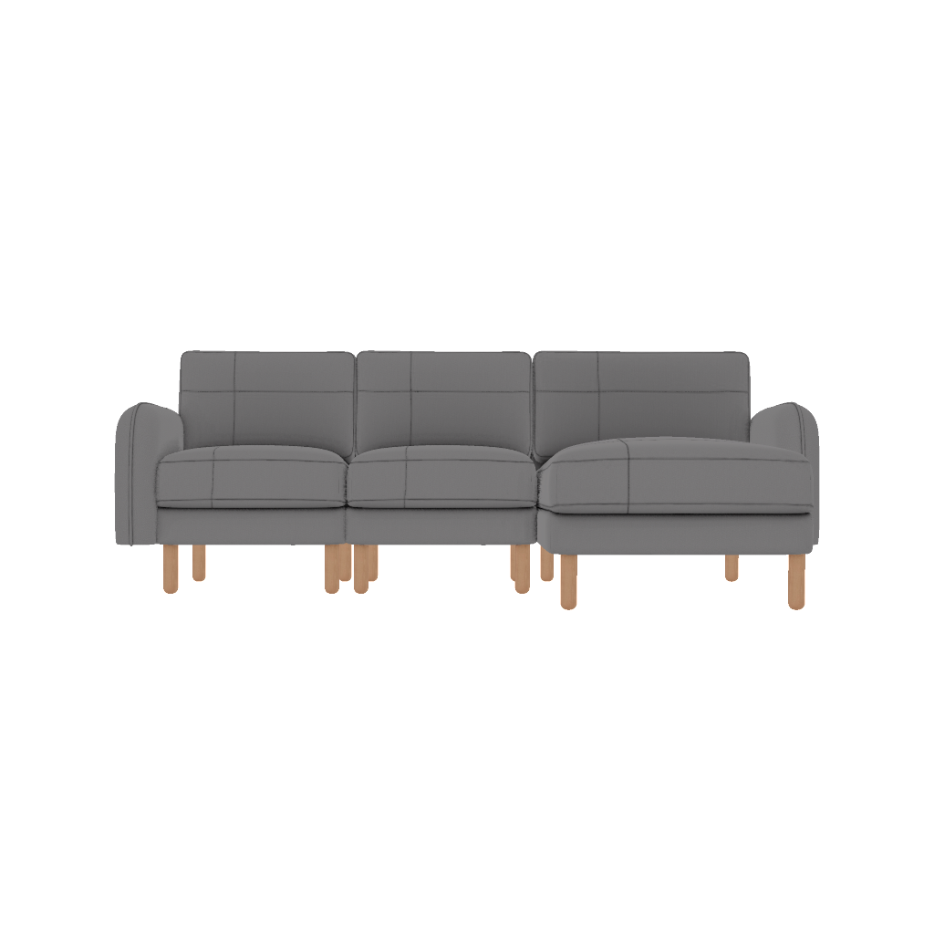 chillax 242 x 170 kose dikisli post modern desenli kadife front