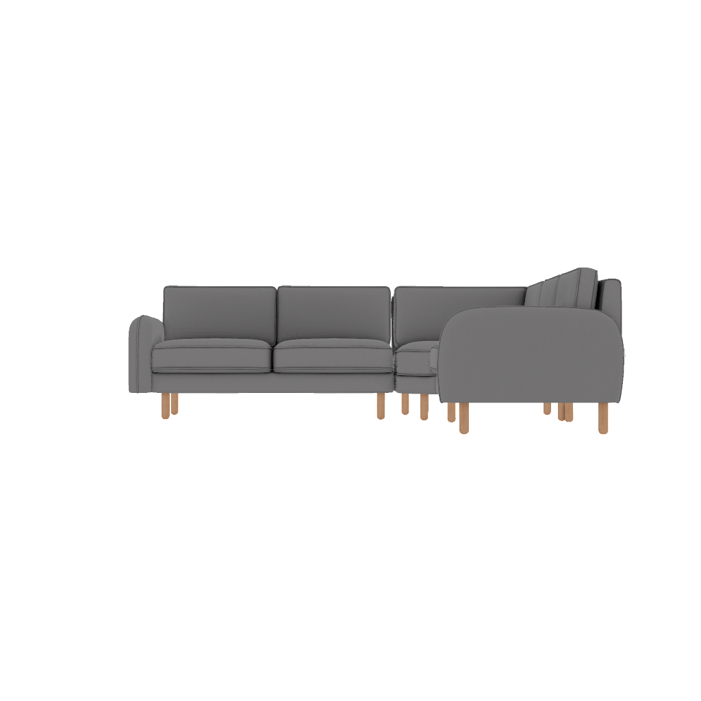 chillax 276 x 276 l kose fitilli post modern desenli kadife front