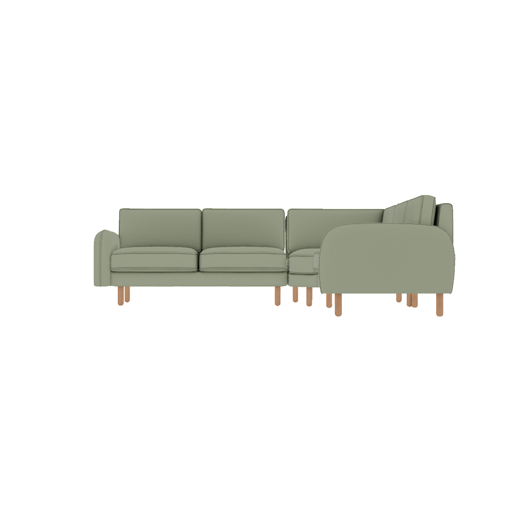 chillax 276 x 276 l kose fitilli post modern mikro kadife front