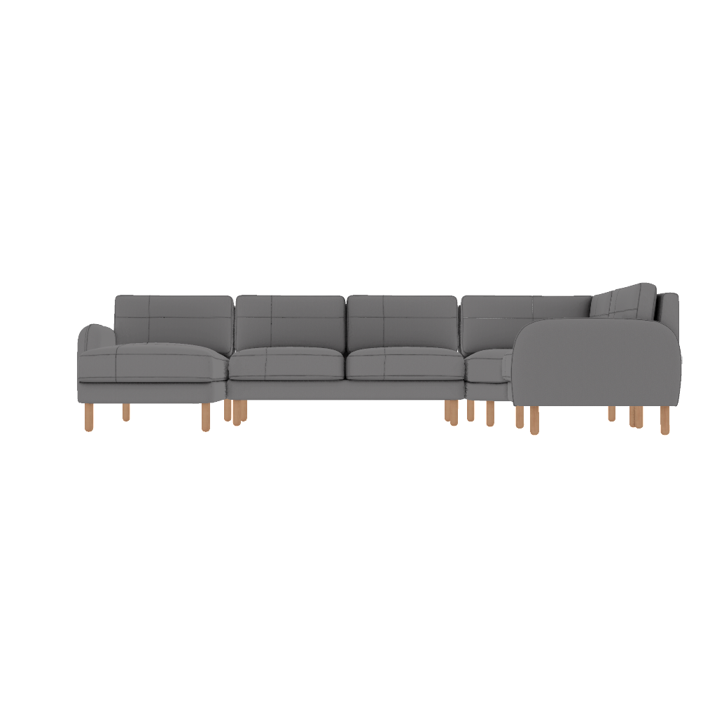 chillax 356 x 226 l kose dikisli post modern desenli kadife front