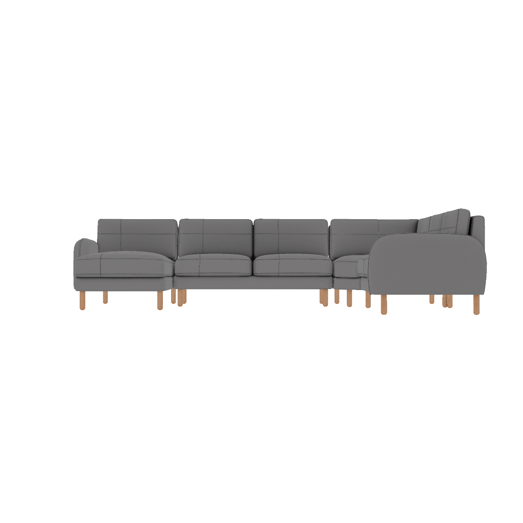 chillax 356 x 276 l kose dikisli post modern desenli kadife front