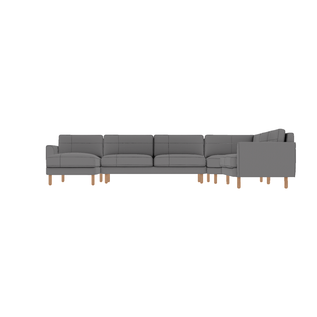 chillax 385 x 305 l kose dikisli iskandinav desenli kadife front