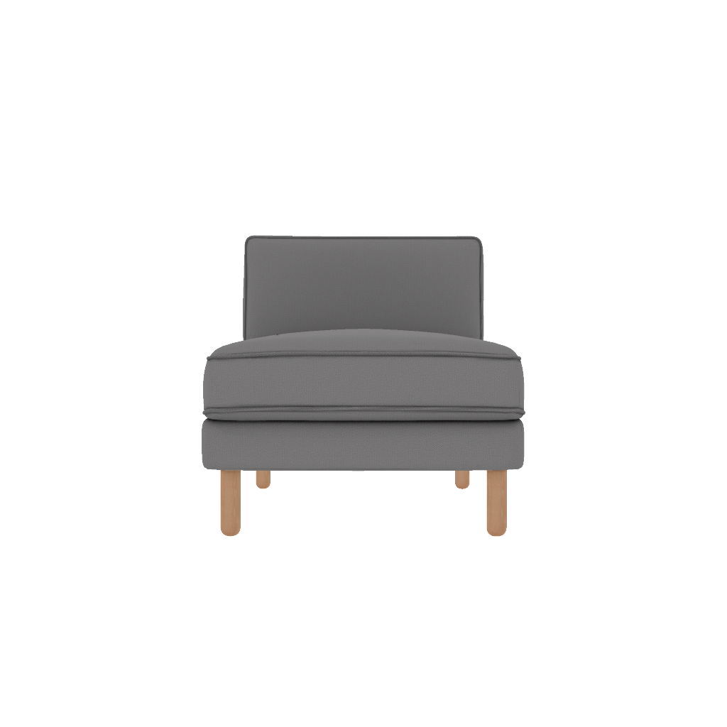 chillax dinlenme fitilli kolsuz desenli kadife front