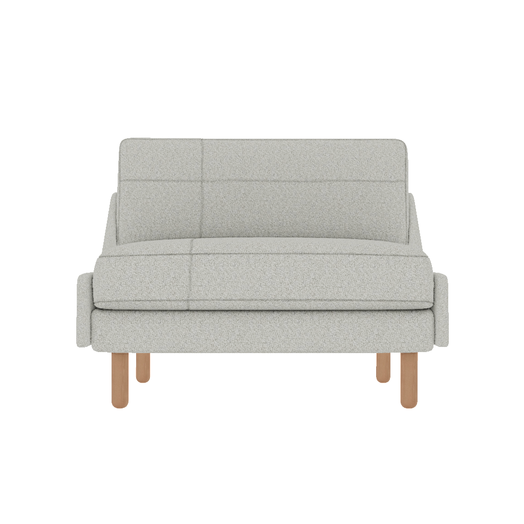 chillax loveseat dikisli tiny miny bukle front