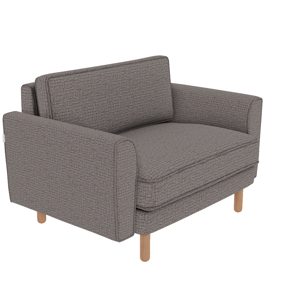 chillax loveseat fitilli iskandinav keten perspective