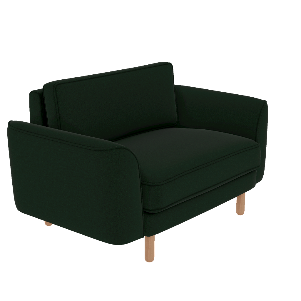 chillax loveseat fitilli italyan makro kadife perspective