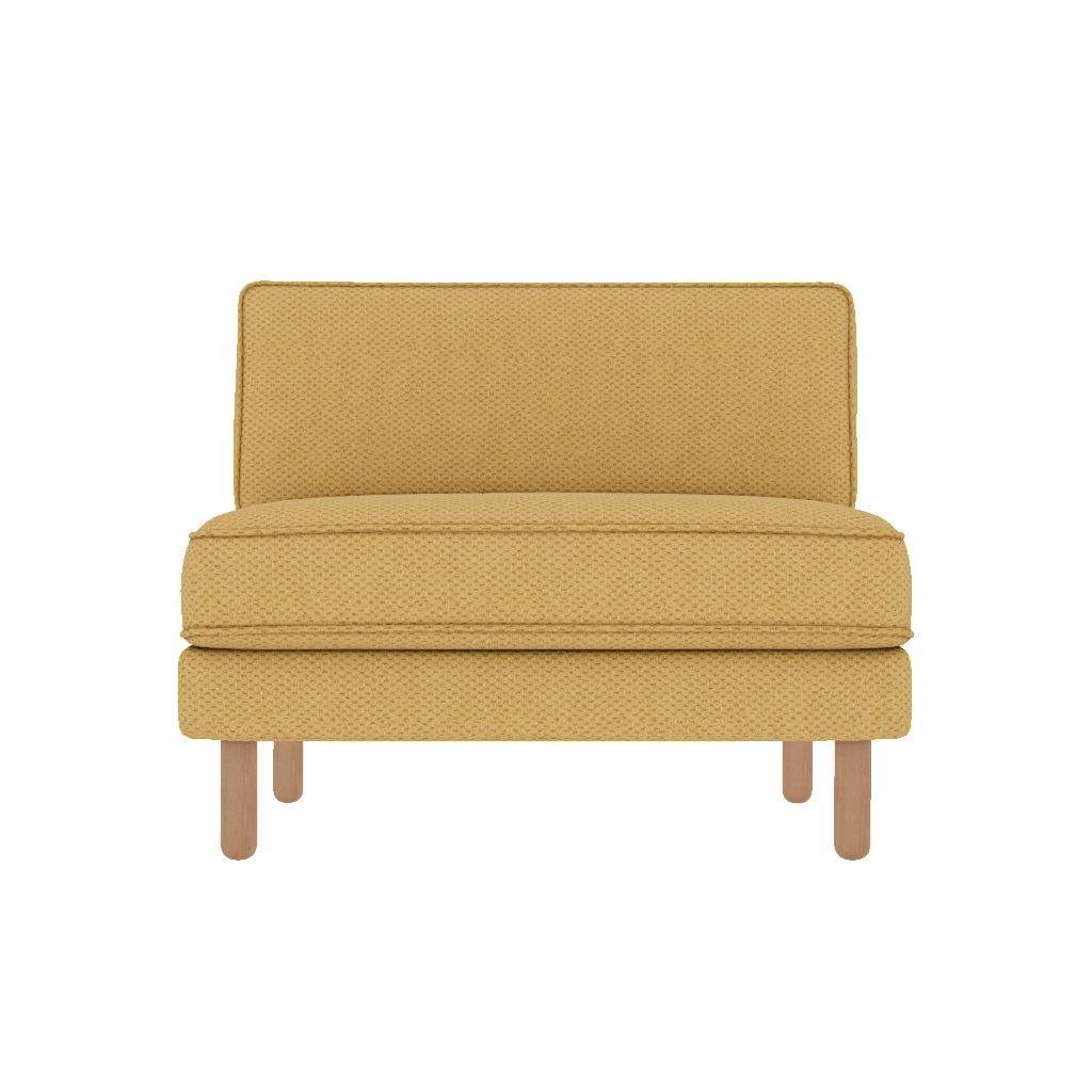 chillax loveseat fitilli kolsuz fulya kadife front