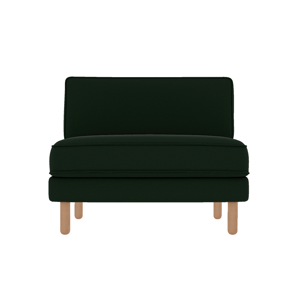 chillax loveseat fitilli kolsuz makro kadife front