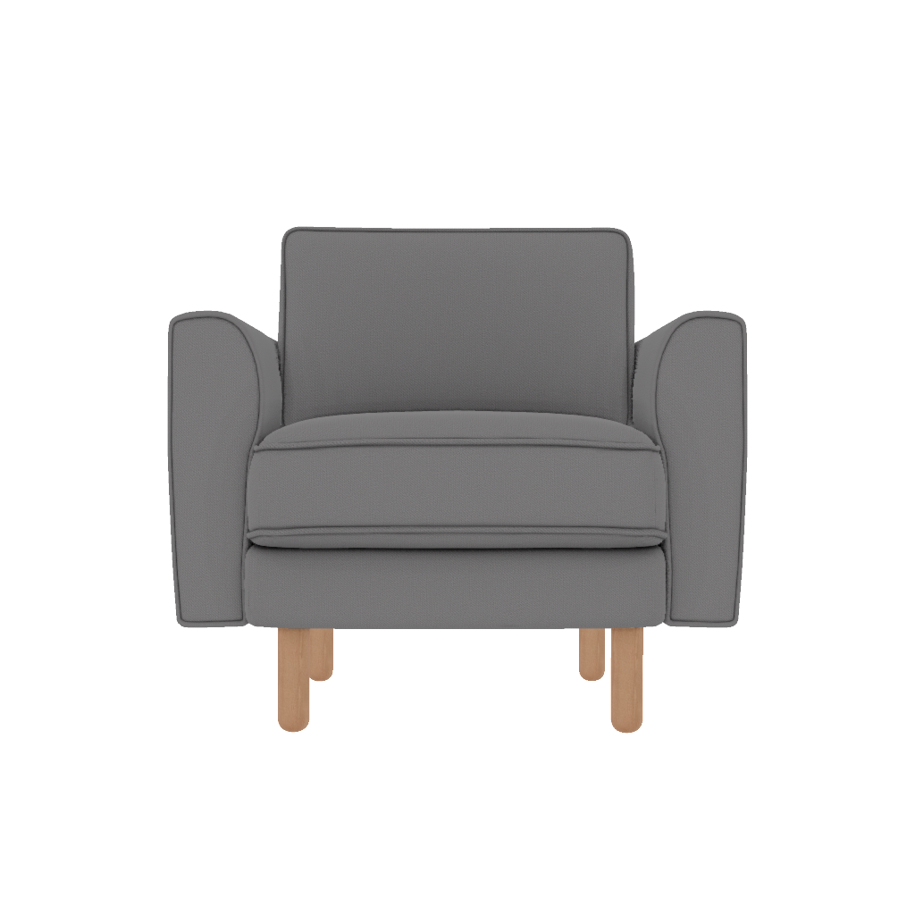 chillax tekli fitilli iskandinav desenli kadife front