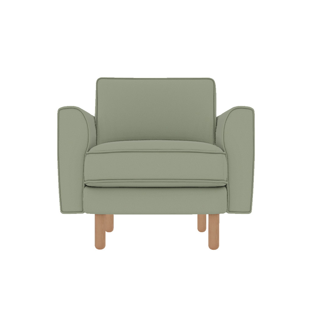chillax tekli fitilli iskandinav mikro kadife front