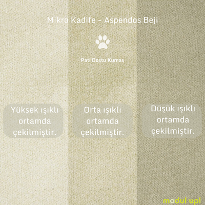 Chillax / Midi Köşe / Fitilli / İskandinav Kol / Mikro Kadife / Aspendos Beji / Carlo / Naturel