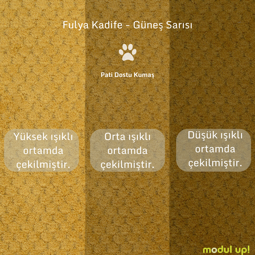 Chillax /   L Köşe / Fitilli / İskandinav Kol / Fulya Kadife / Güneş Sarısı / Charlotte / Naturel