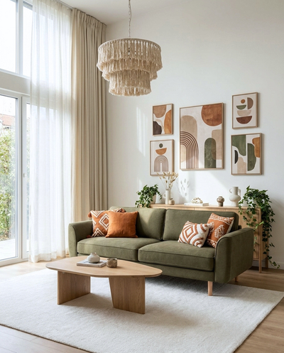 Chillax / Üçlü / Fitilli / İtalyan Kol / Desenli Kadife / Anadolu Kahvesi