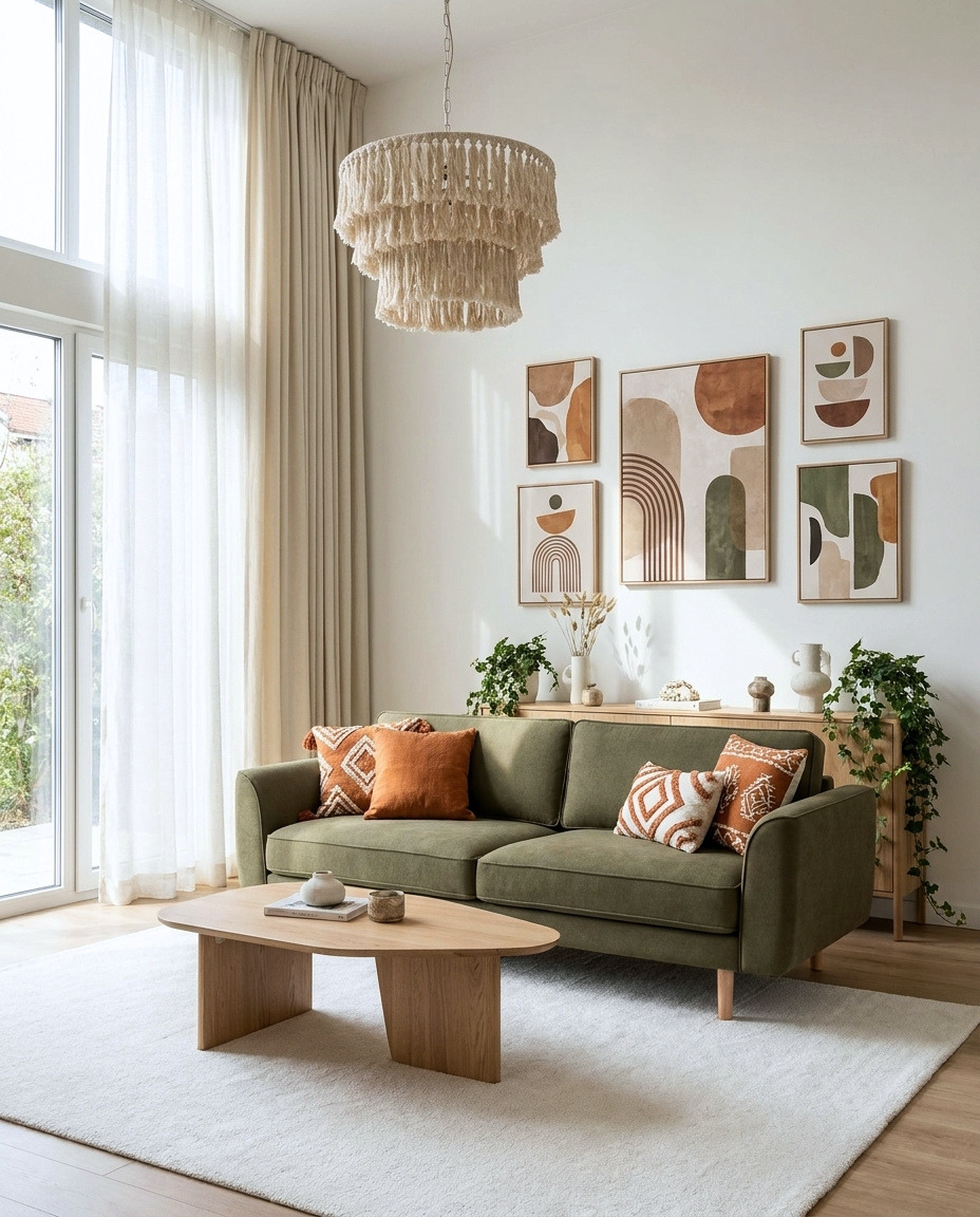 Chillax / Üçlü / Fitilli / İtalyan Kol / Desenli Kadife / Anadolu Kahvesi
