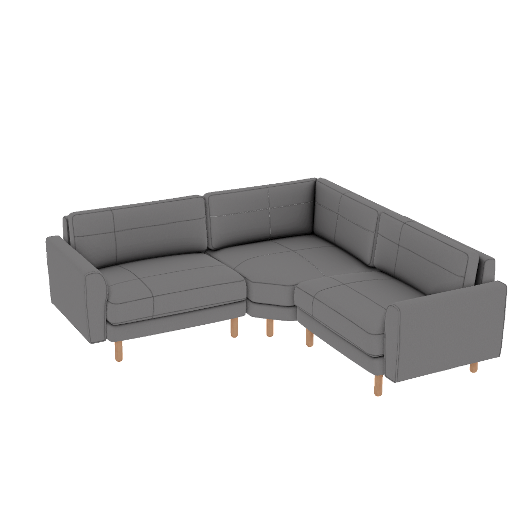 chillax 225 x 225 l kose dikisli iskandinav desenli kadife leftCenter