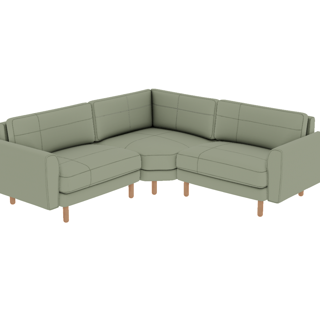 chillax 225 x 225 l kose dikisli iskandinav mikro kadife perspective
