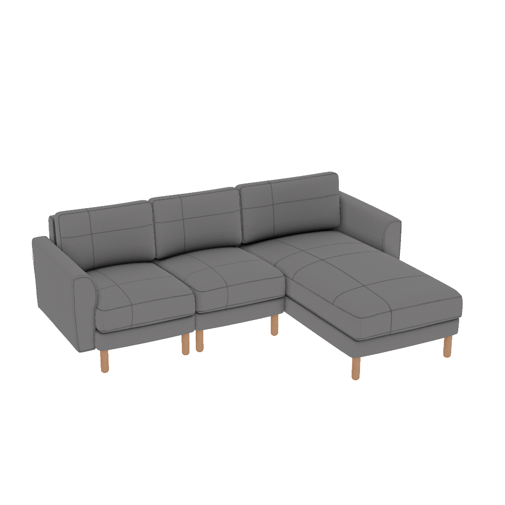 chillax 240 x 170 kose dikisli iskandinav desenli kadife leftCenter