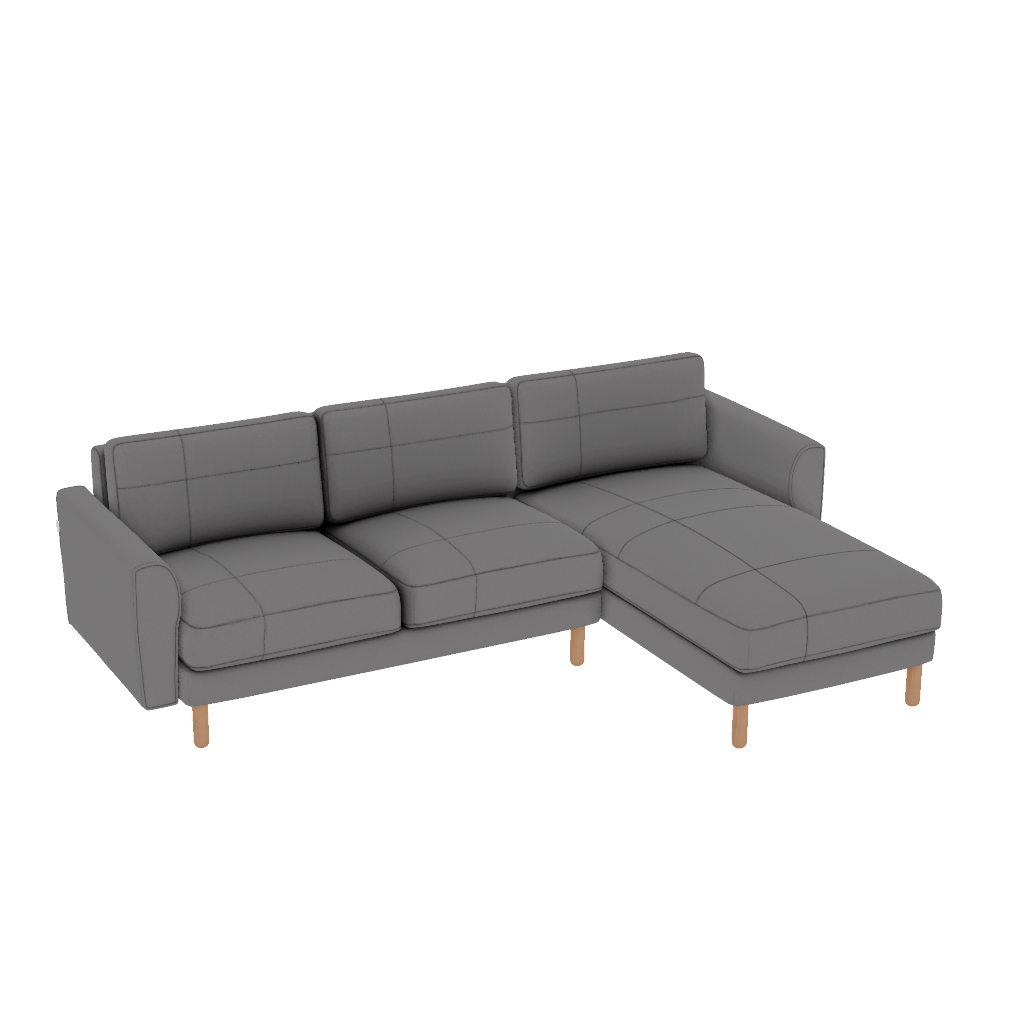 chillax 260 x 170 kose dikisli iskandinav desenli kadife leftCenter