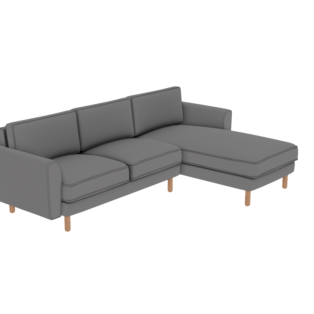 chillax 260 x 170 kose fitilli iskandinav desenli kadife perspective