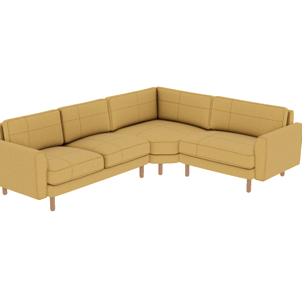 chillax 275 x 225 l kose dikisli iskandinav fulya kadife perspective
