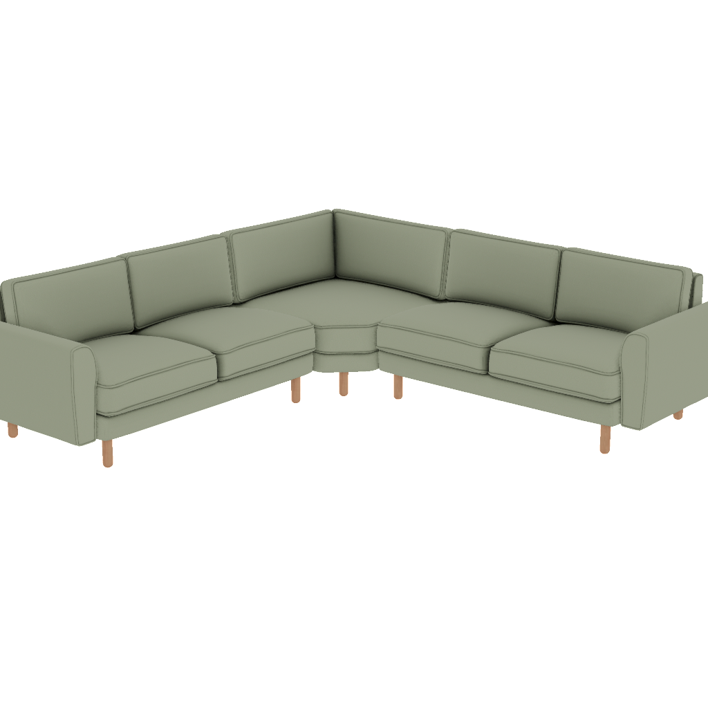 chillax 275 x 275 l kose fitilli iskandinav mikro kadife perspective
