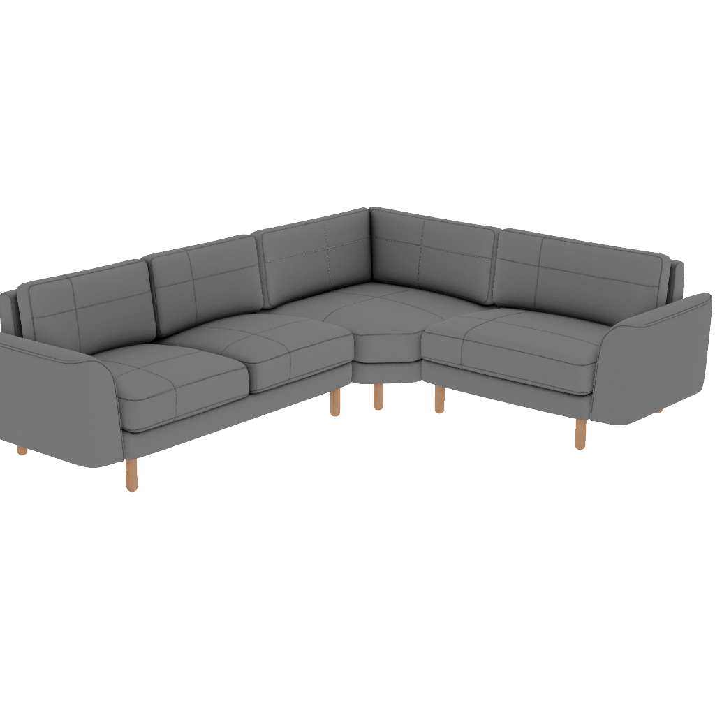 chillax 282 x 232 l kose dikisli italyan desenli kadife perspective