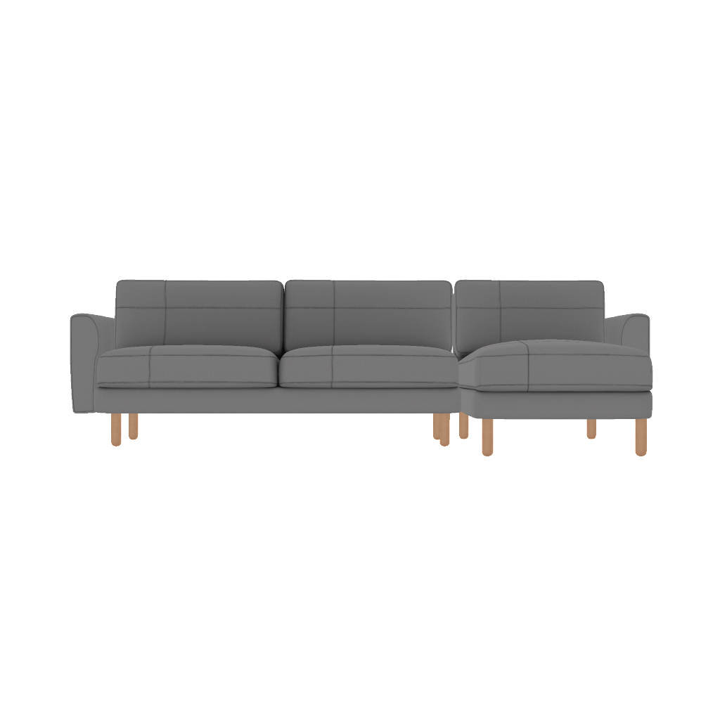 chillax 290 x 170 kose dikisli iskandinav desenli kadife front
