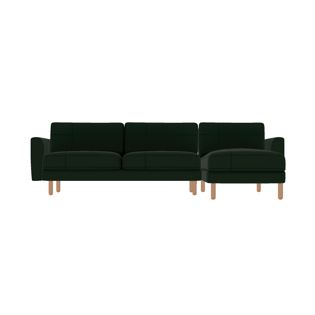 chillax 290 x 170 kose dikisli iskandinav makro kadife front