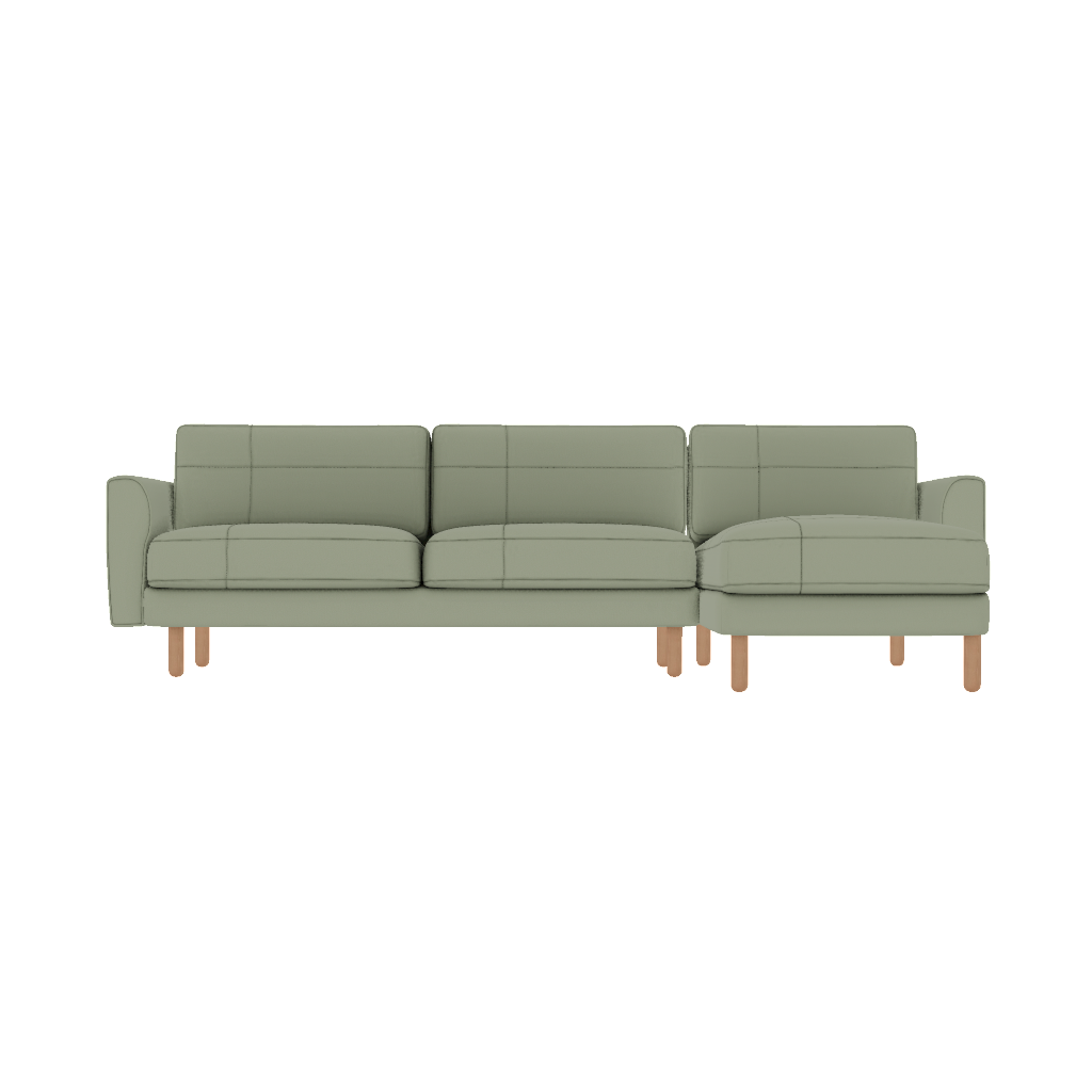 chillax 290 x 170 kose dikisli iskandinav mikro kadife front