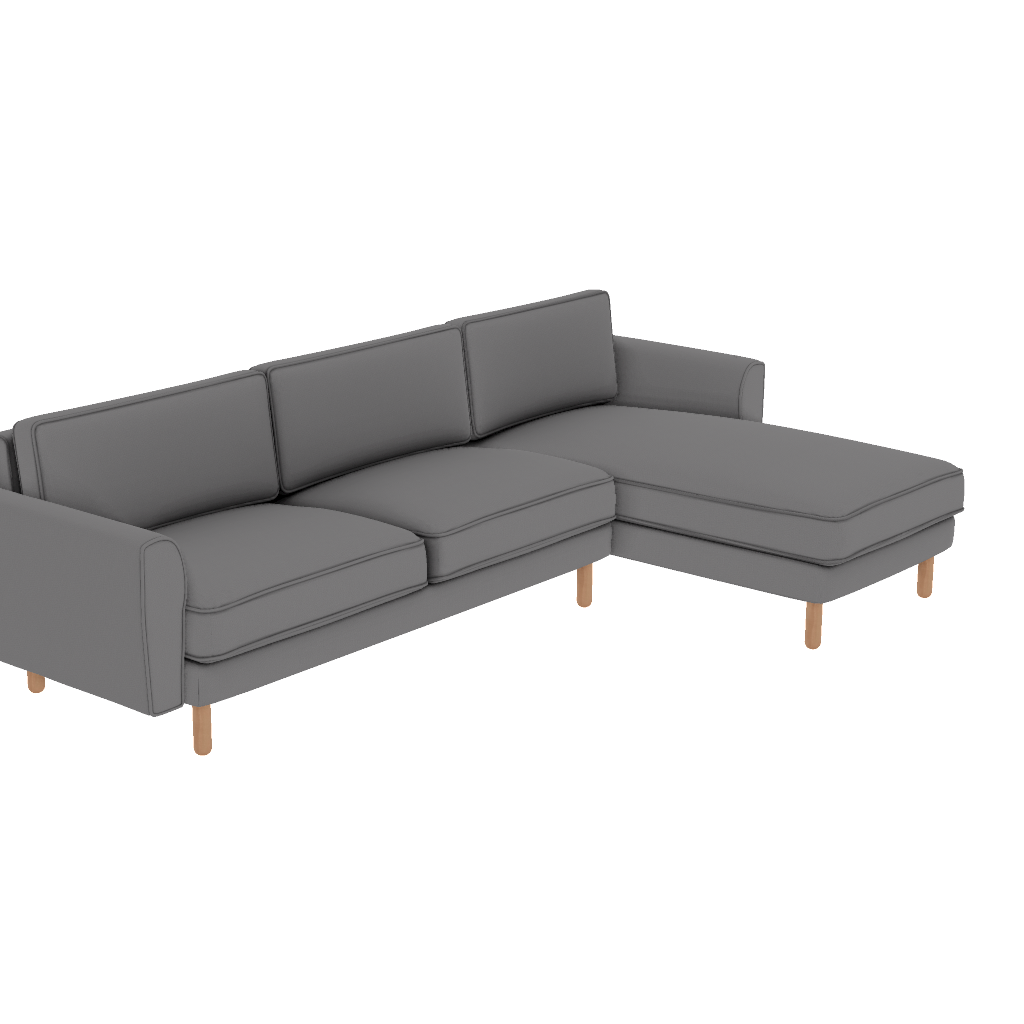 chillax 290 x 170 kose fitilli iskandinav desenli kadife perspective