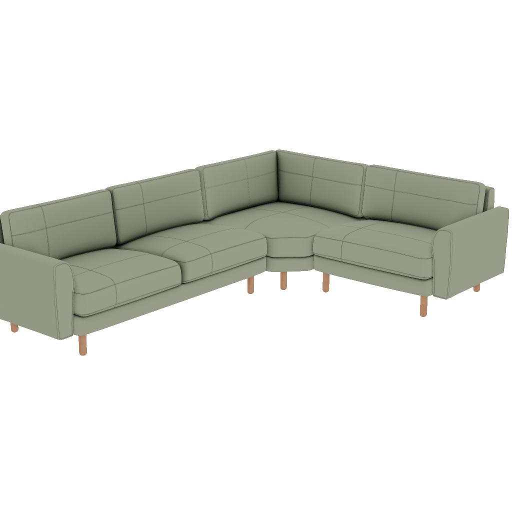 chillax 305 x 225 l kose dikisli iskandinav mikro kadife perspective