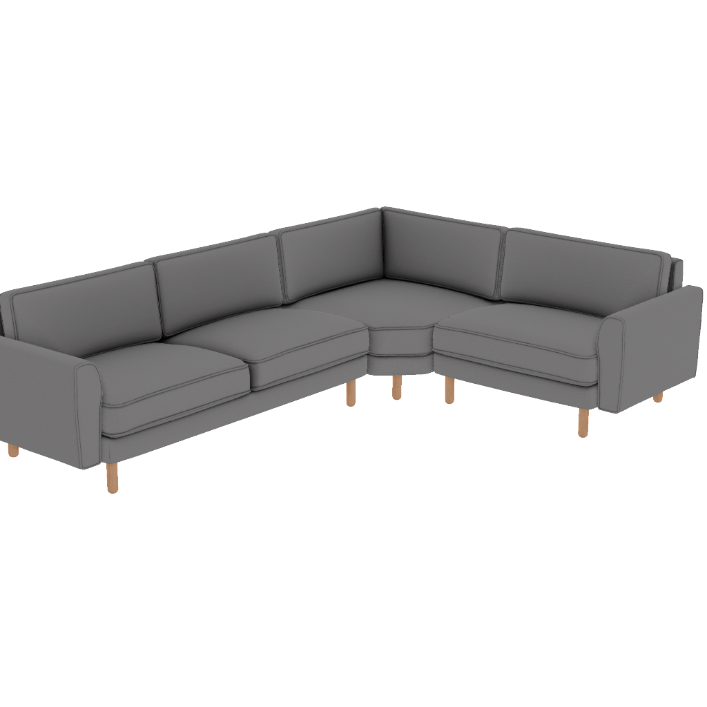 chillax 305 x 225 l kose fitilli iskandinav desenli kadife perspective