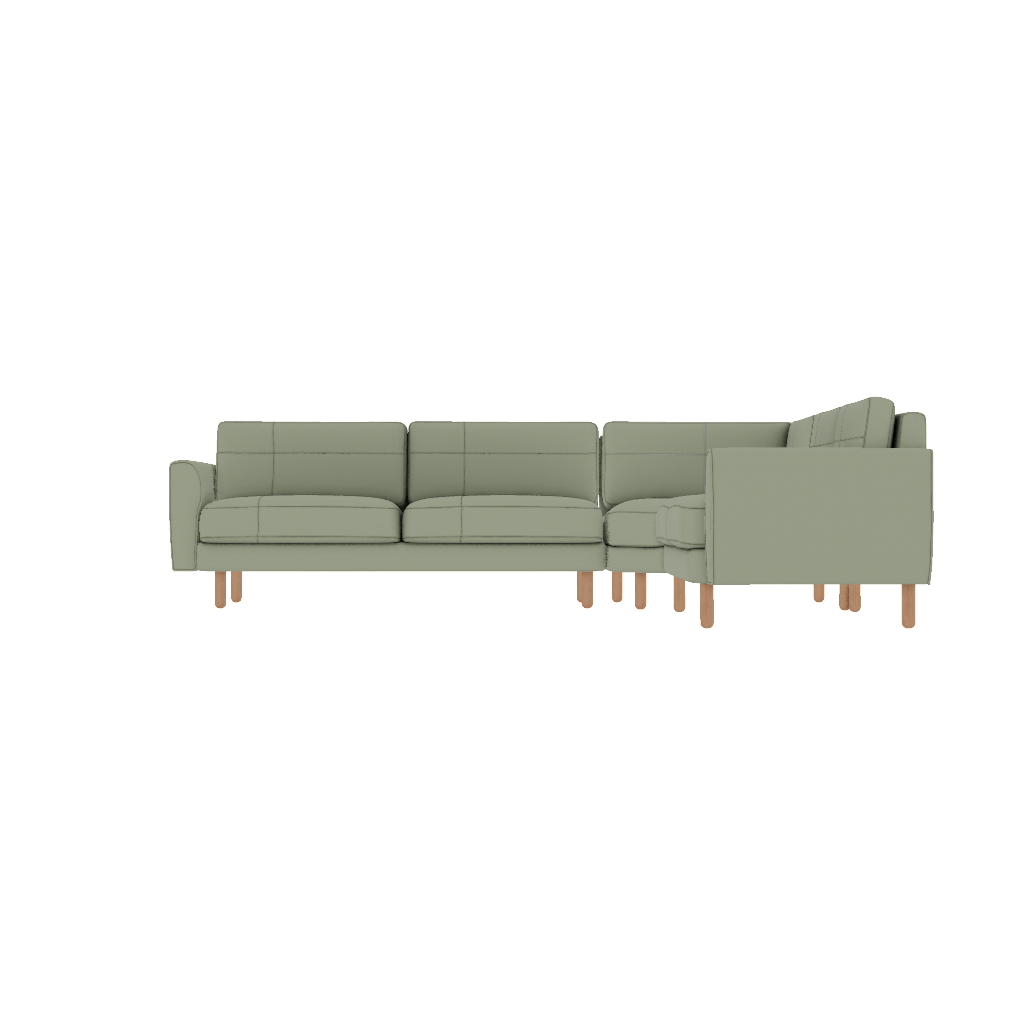 chillax 305 x 275 l kose dikisli iskandinav mikro kadife front