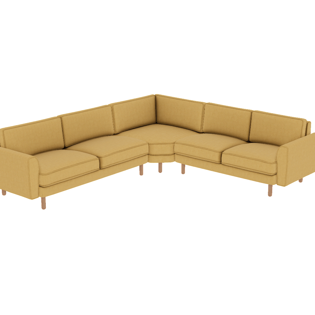 chillax 305 x 275 l kose fitilli iskandinav fulya kadife perspective