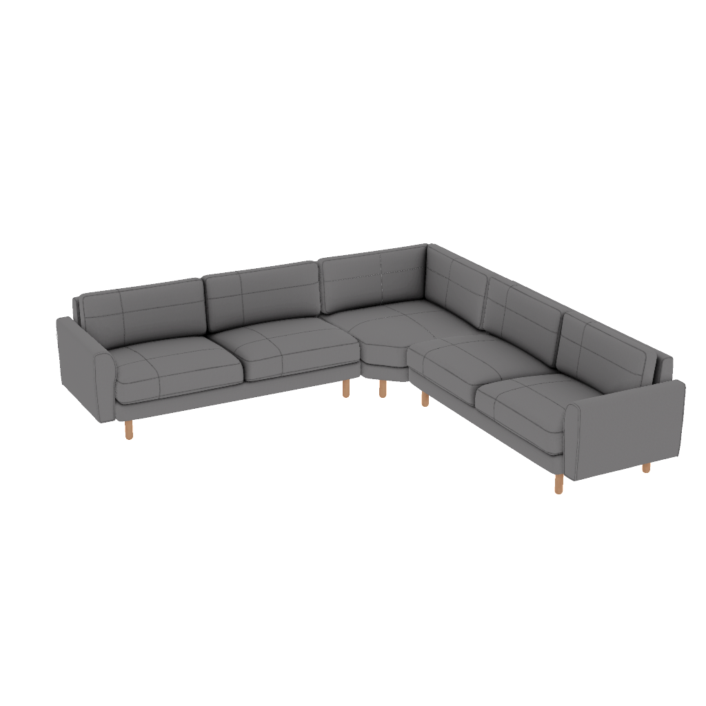 chillax 305 x 305 l kose dikisli iskandinav desenli kadife leftCenter