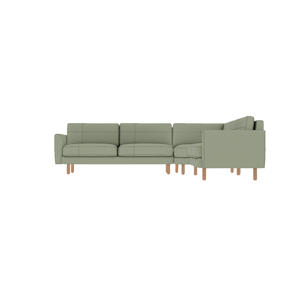 chillax 305 x 305 l kose dikisli iskandinav mikro kadife front