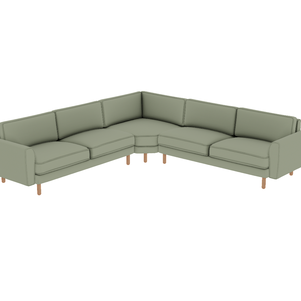 chillax 305 x 305 l kose fitilli iskandinav mikro kadife perspective