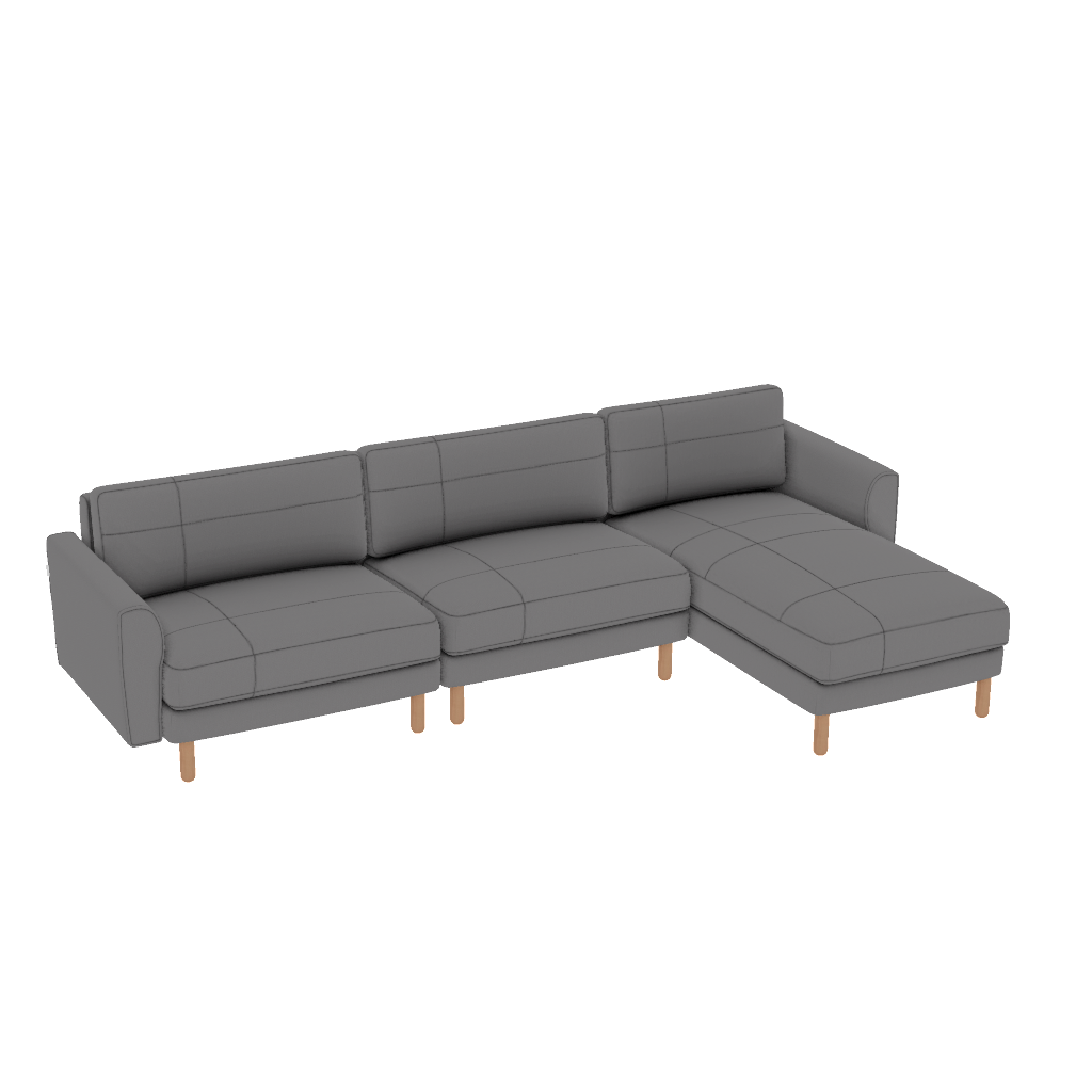 chillax 310 x 170 kose dikisli iskandinav desenli kadife leftCenter