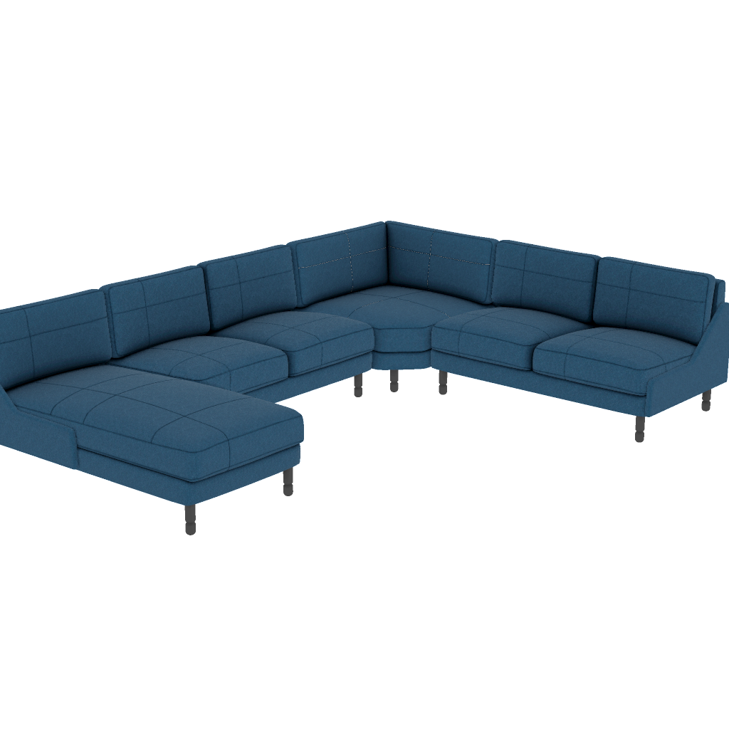 chillax 344 x 264 l kose dikisli tiny miny makro kadife maldivler turkuazi vico siyah perspective