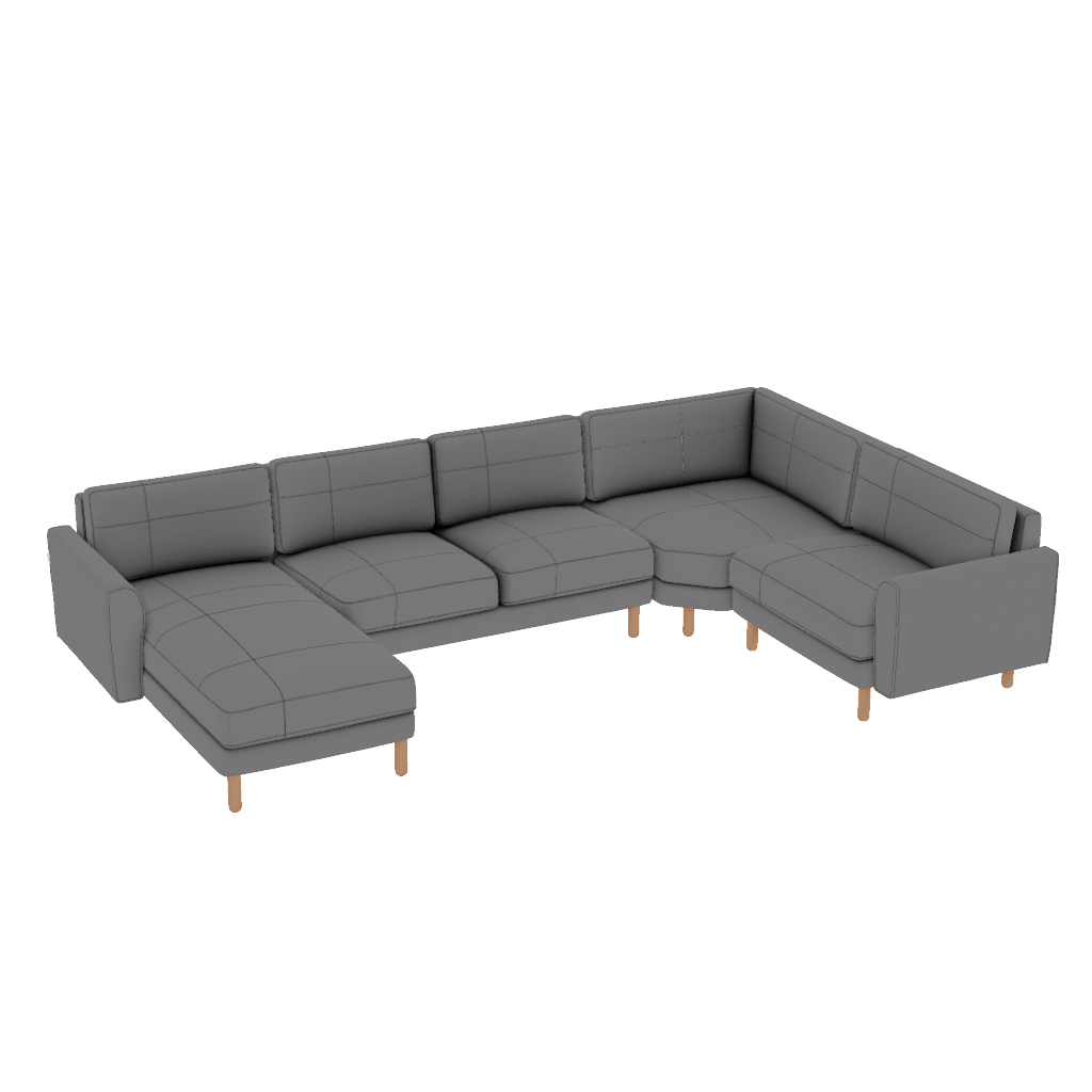 chillax 355 x 225 l kose dikisli iskandinav desenli kadife leftCenter