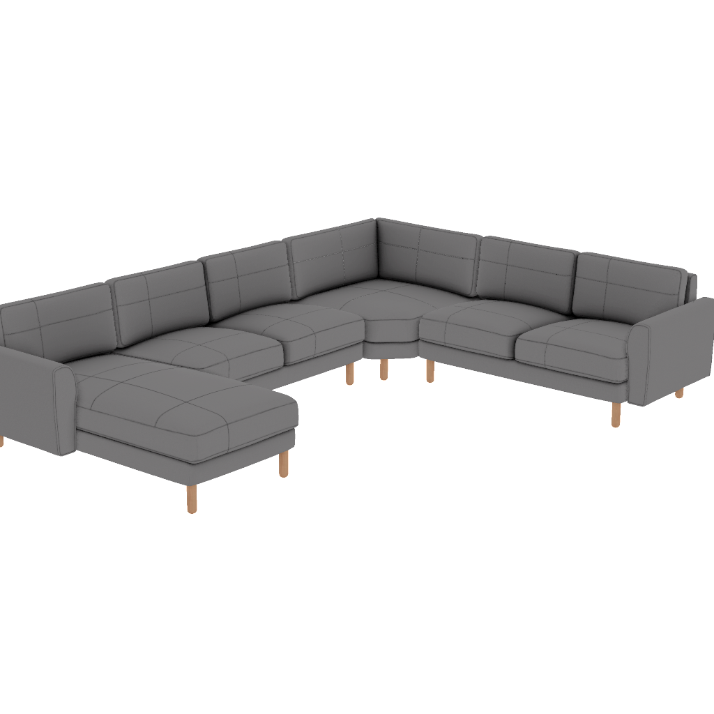 chillax 355 x 275 l kose dikisli iskandinav desenli kadife perspective