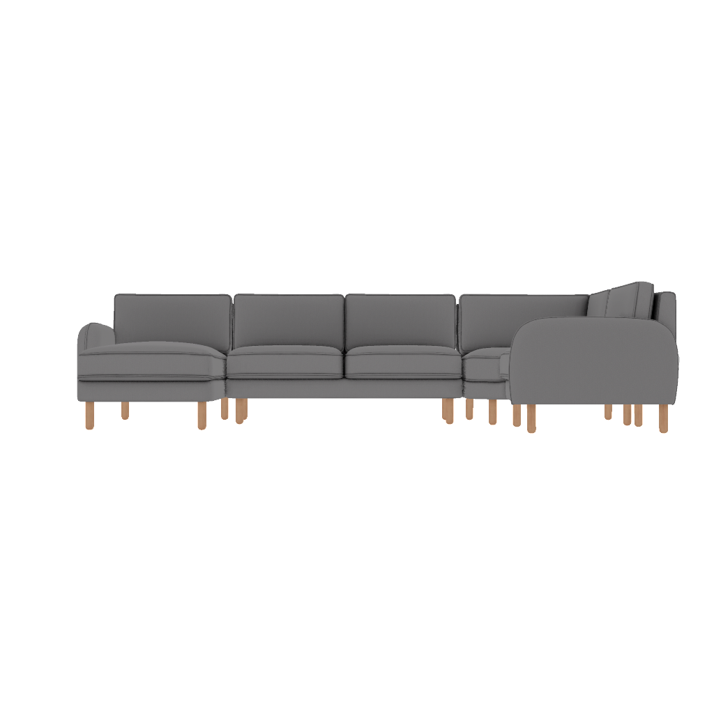chillax 356 x 226 l kose fitilli post modern desenli kadife front