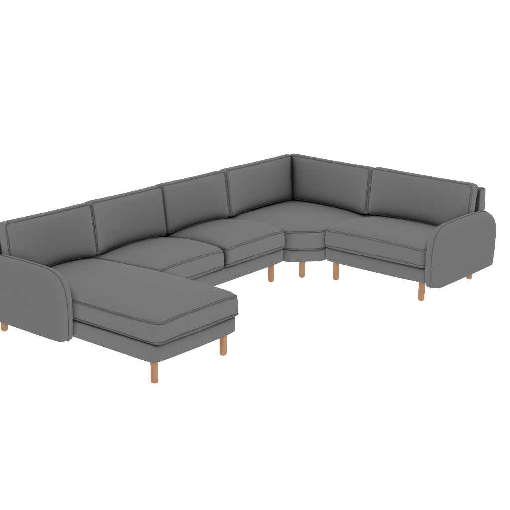 chillax 356 x 226 l kose fitilli post modern desenli kadife perspective