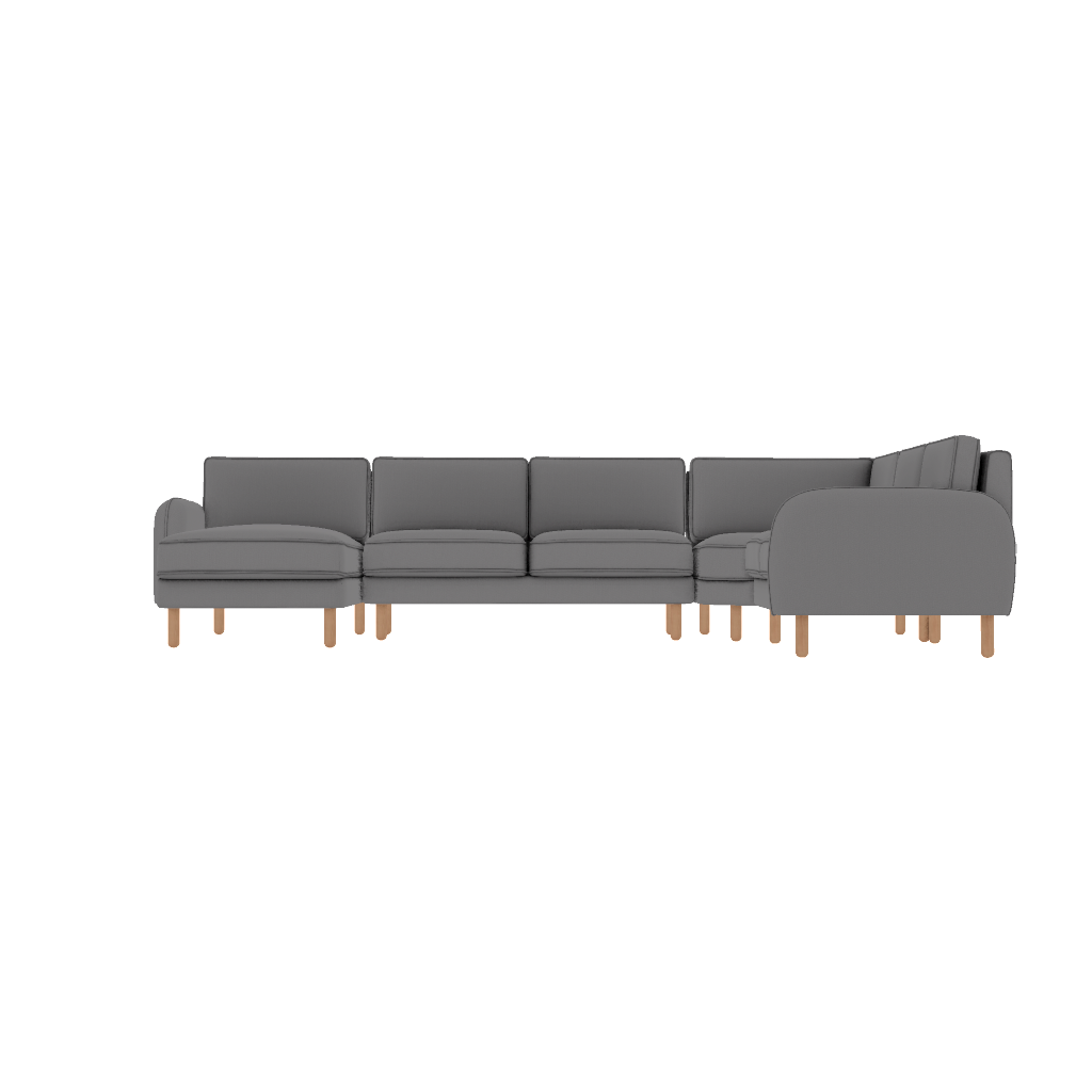 chillax 356 x 276 l kose fitilli post modern desenli kadife front