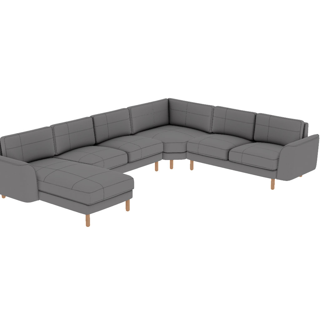 chillax 362 x 282 l kose dikisli italyan desenli kadife perspective