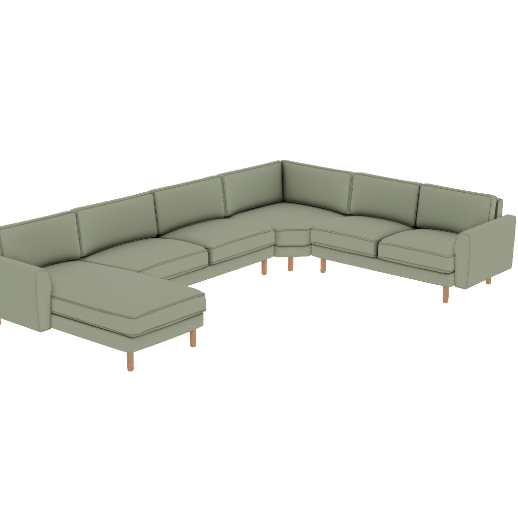 chillax 385 x 275 l kose fitilli iskandinav mikro kadife perspective