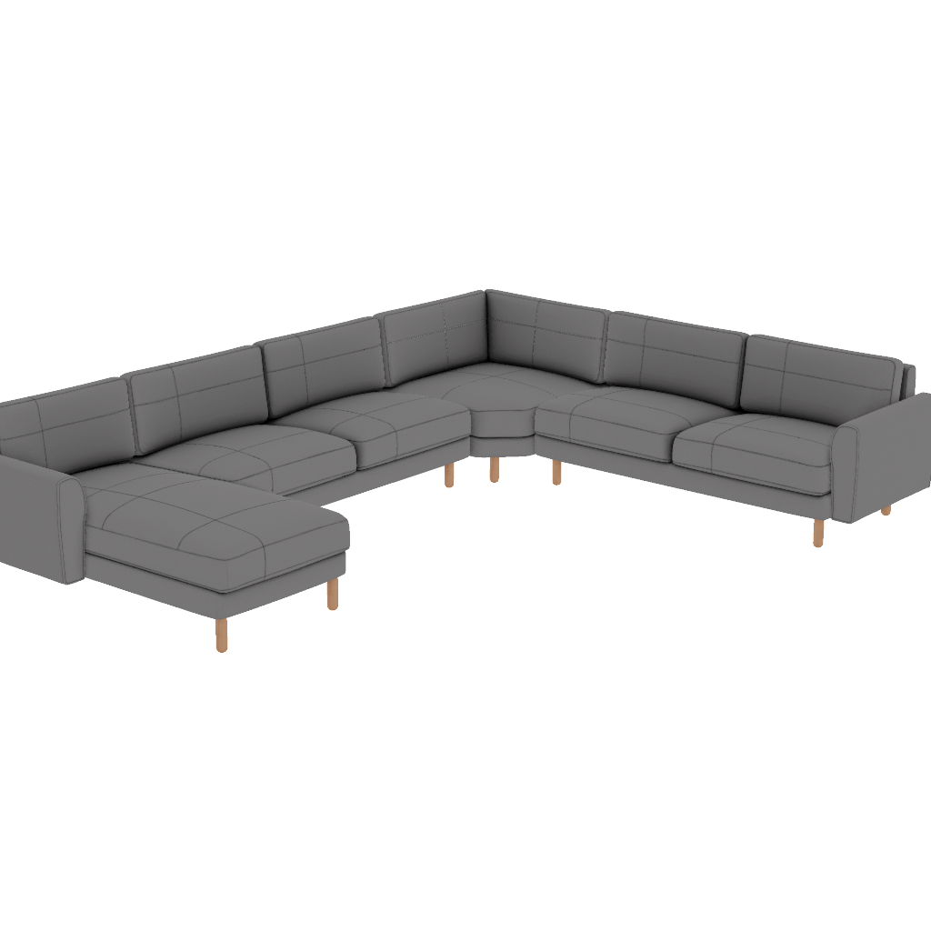 chillax 385 x 305 l kose dikisli iskandinav desenli kadife perspective