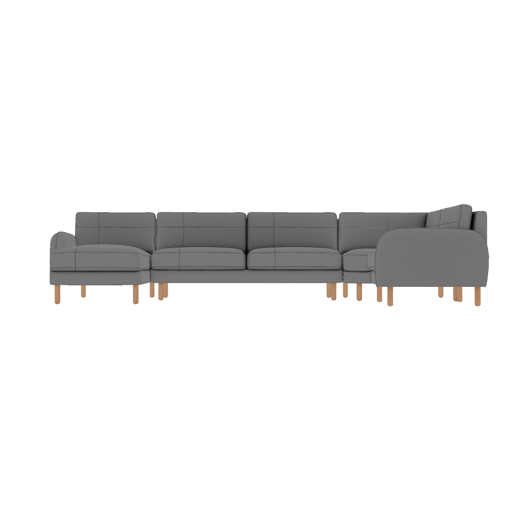 chillax 386 x 226 l kose dikisli post modern desenli kadife front
